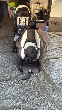 Evenflo Car Seat & KidKraft Stroller