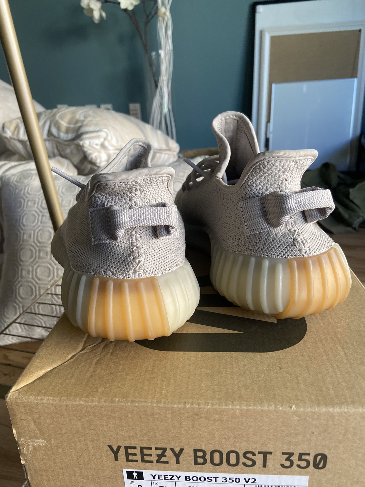 adidas gazelle silver green womens Adidas Yeezy Boost 350 V2 Sesame