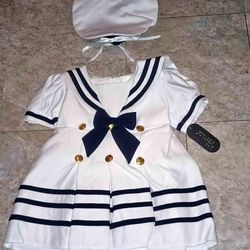 Forger usa sailor anchor dress new 2t