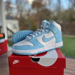Nike Dunk High “Blue chill” Sz 12