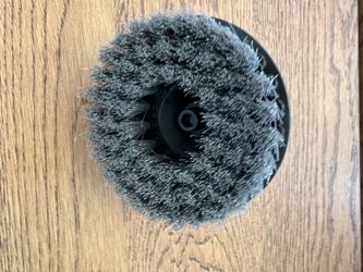 New Chemical Guys, Light Duty Spinner Drill Brush Attachment, Multi-Surface Long Bristle Horsehair Leather Cleaning Brush for Interiors