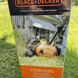 Black Decker Garden Lawn Trimmer 