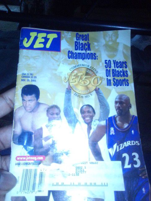 Jet Magazine 50th Year Anniversary Great Black Champions