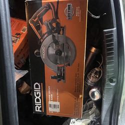 Ridgid ZRR32104 THRUCOOL 7-1/4 in. Worm Drive Saw (Renewed