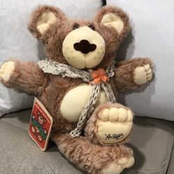 Collectible Bear Vintage ORIGINAL (HATTIE FURSKIN BEAR PLUSH)