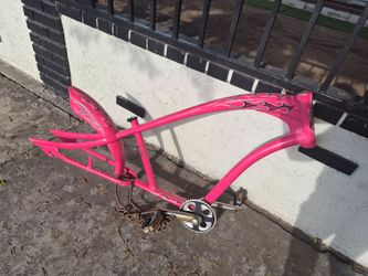 Rare Vintage Electra "Pink Fink" Rat Fink Cruiser Frame - Attitude Series