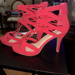 Top Moda Red 3” Sandals Size 10-Brand New