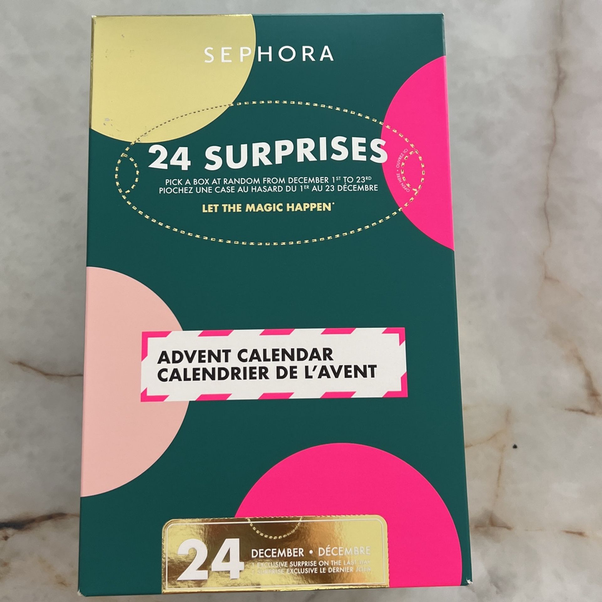 Sephora Unopened Advent Calendar