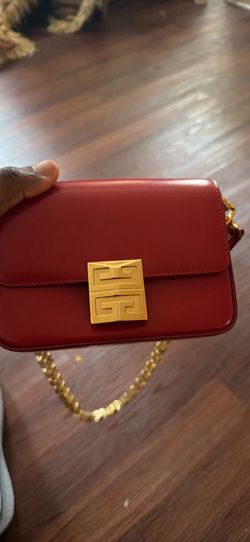 Red Givenchy purse