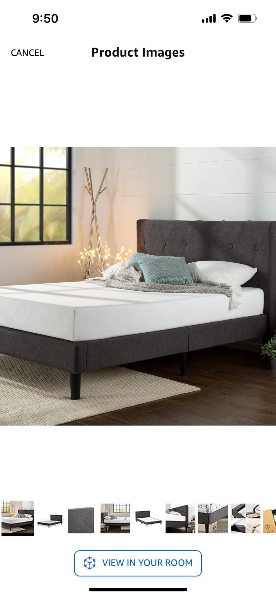 Queen Platform Bed Frame