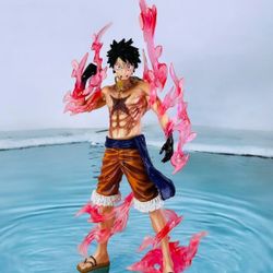 ONE PIECE LUFFY FIGURE Stewart&Nellis Pick Up 6.5" 