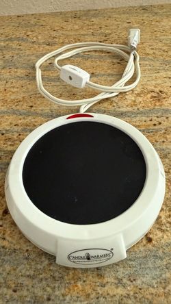 Candle Warmers Etc. Electric Candle Warmer Plate – White