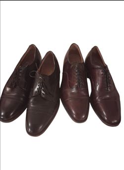 Two pairs of Johnston and Murphy Dress Shoes
