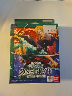 One Piece Card Starter Deck Zoro & Sanji ST-12 OPTCG JPN (Open Box)(All Cards)