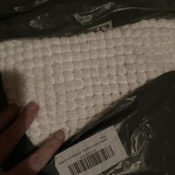 20x32 White Bathroom Rug *Brand New*