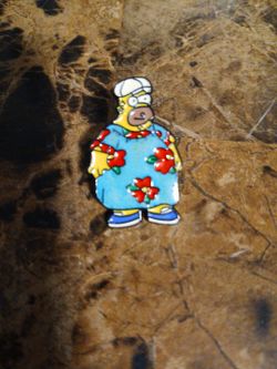 Homer Enamil Pin