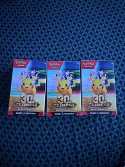 Pokemon 30th anniversary booster bundle