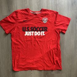 Vintage Nike US Soccer Shirt Size XL