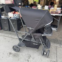 Joovy Caboose Ultralight Sit Stand Double Stroller