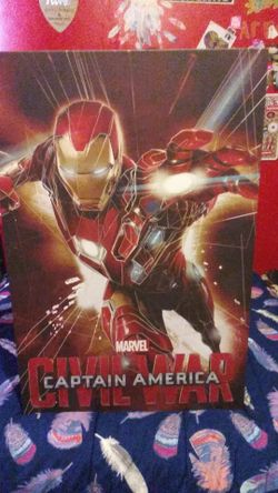 Two super hero pictures for sale $20 each