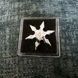 5 Grams Of Silver Throwing Star