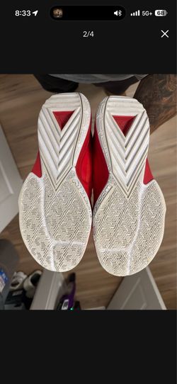 Nike men’s University red Greek 5s