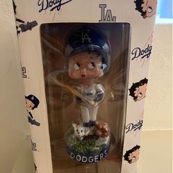 Betty Boop Dodger Bobble Head