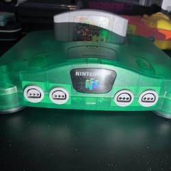 Nintendo 64 Green