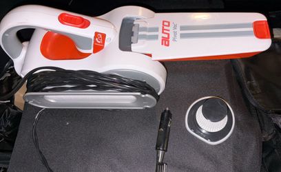Black & Decker Auto Pivot Vac  Black & Decker Auto Pivot Vac with original case, car adapter, and accessories. Used, good working condition. Pet- and 