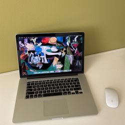 🔥 MacBook Pro 15” Retina (Late 2013) + Magic Mouse – $190 Or Best Offer
