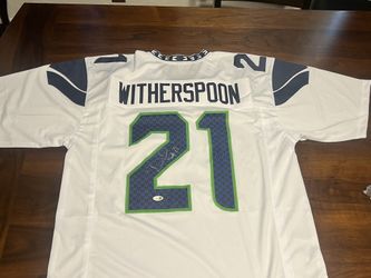Devon witherspoon signed Seattle Seahawks jersey