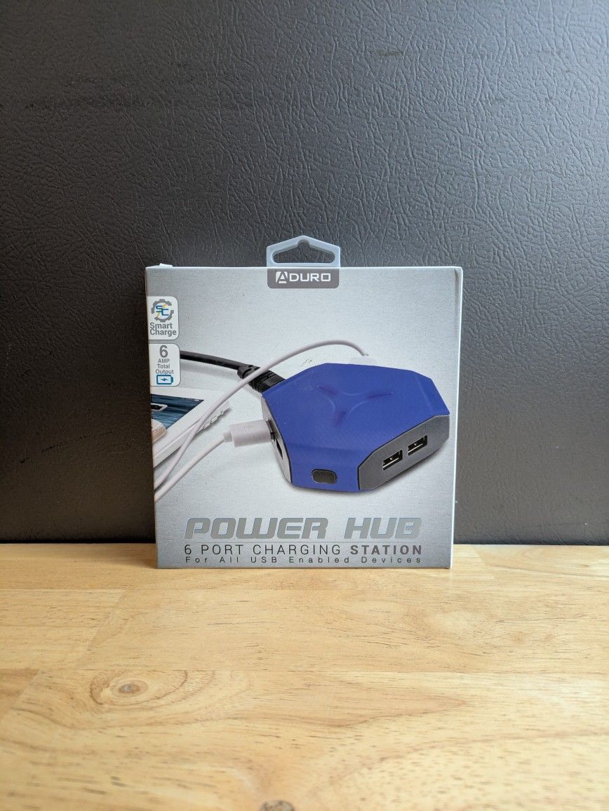 ADURO. Power HUB 6 Port Charging Station