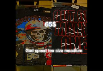 God speed t-shirt size medium