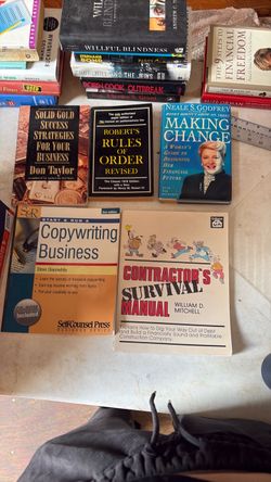Mixed Lot of Business and Self-Help Books