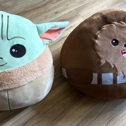 Grogu & Chewbacca - Large Squishmallows