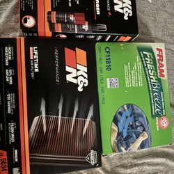 Free cabin/ engine filter with recharger kit