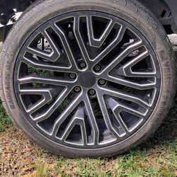 24s new years brand new asf they just dirty and muddy tires all matching and they 90$ no hit no scratches no curbs