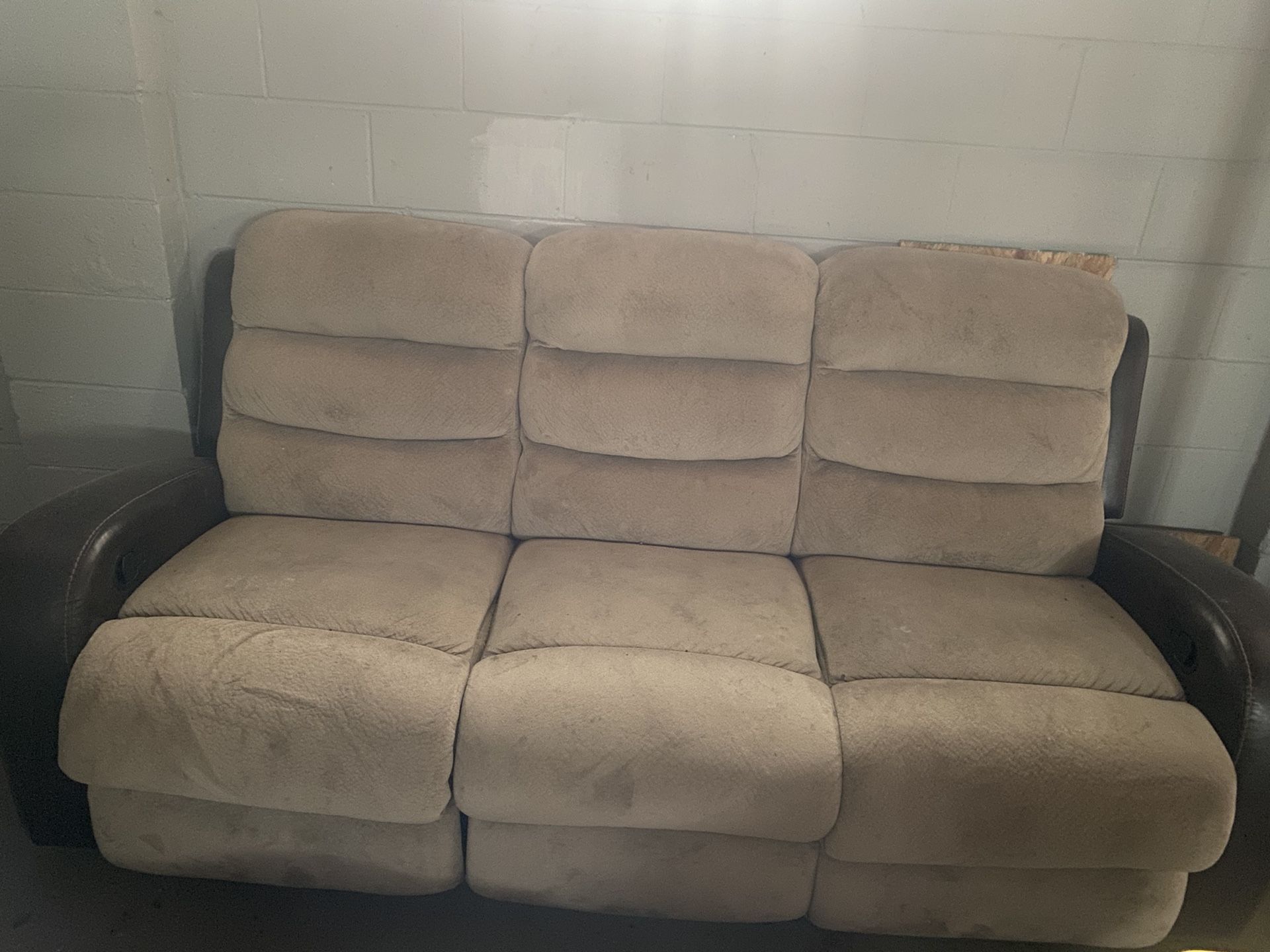 Brown Sofa And Loveseat