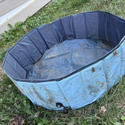 Foldable Dog Pool – 39.5” Diameter