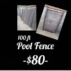 Top-Quality Pool Safety Fence with Gate 
OR... Backyard Dog Kennel- Fenced Playpen