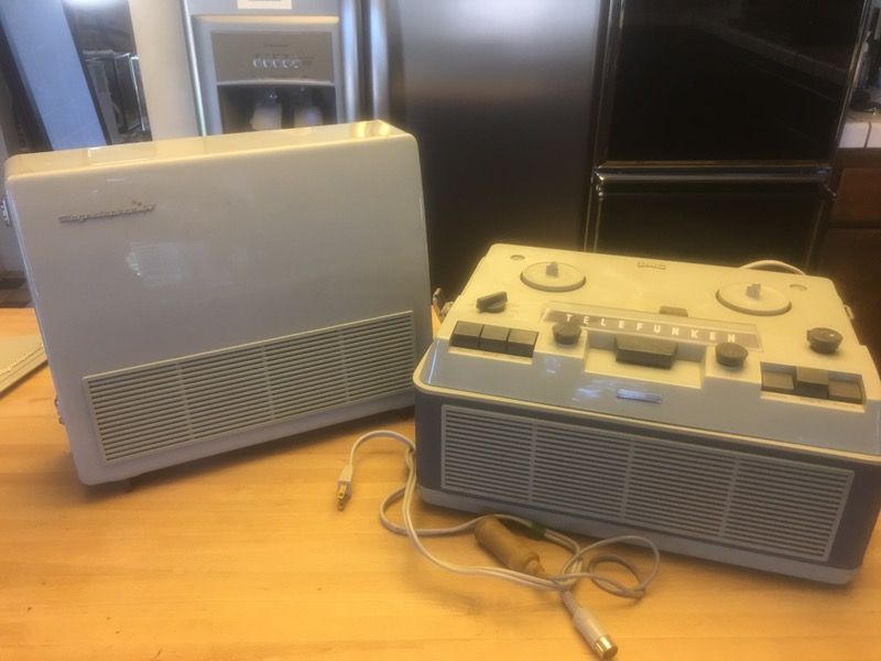 Telefunken Magnetophon 97 reel to reel tape recorder!