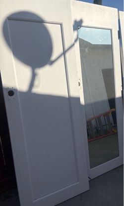 Wood doors