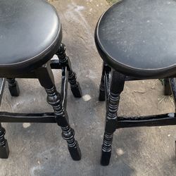 Wooden Bar Stools