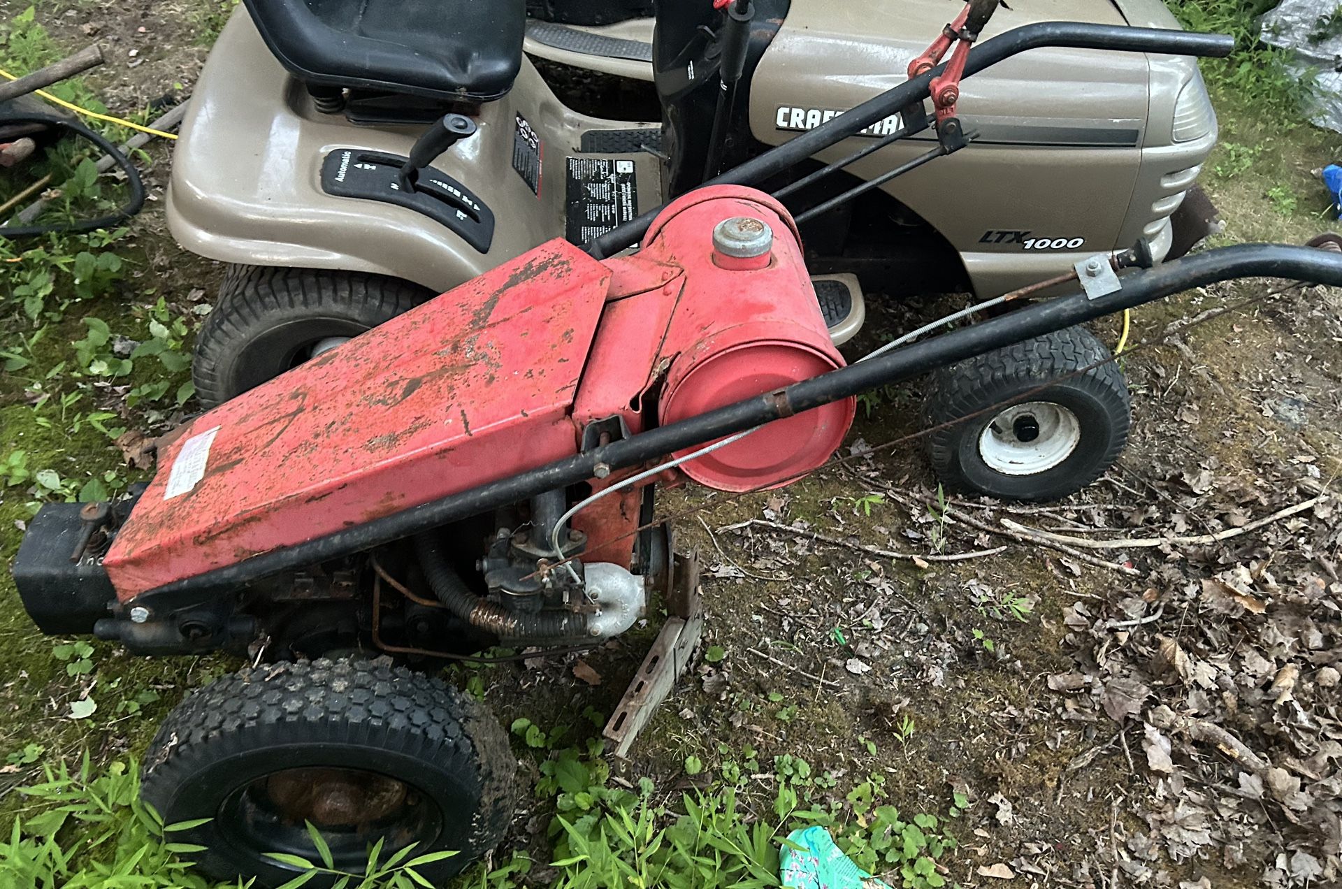 Vintage Gravley Walk Model L Tractor