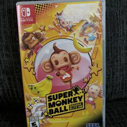 Nintendo Switch Super Monkey Ball Game