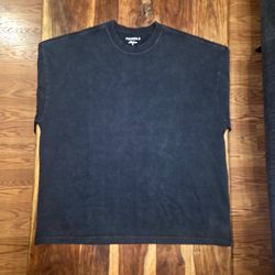 YoungLA Men's Black Vintage Washed Tee