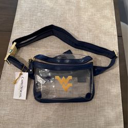 *New* Capri Designs NCAA West Virginia Mountaineers Belt Bag
