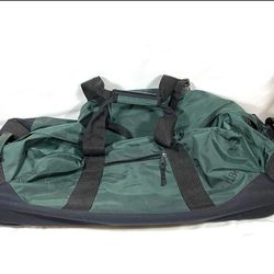 LL Bean Rolling Adventure 30” Duffle Bag Wheeled Telescopic Handle Green