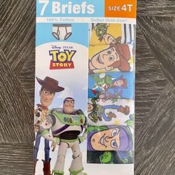 NEW Toy Story 4T boys underwear (set of 7)