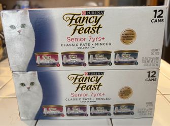 Serena fancy feast senior 7 yrs+ wet cat food (Read description)